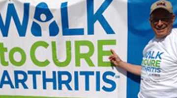 walk to cure arthritis